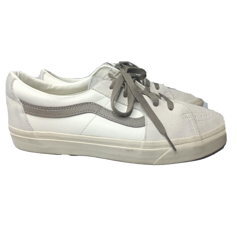 VANS SK8 Low Skate Shoes Men's Size 10.5 Beige Sneakers